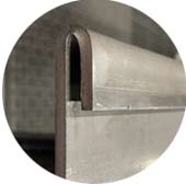 bordure-securite bord arrondi pour une meilleure sécurité